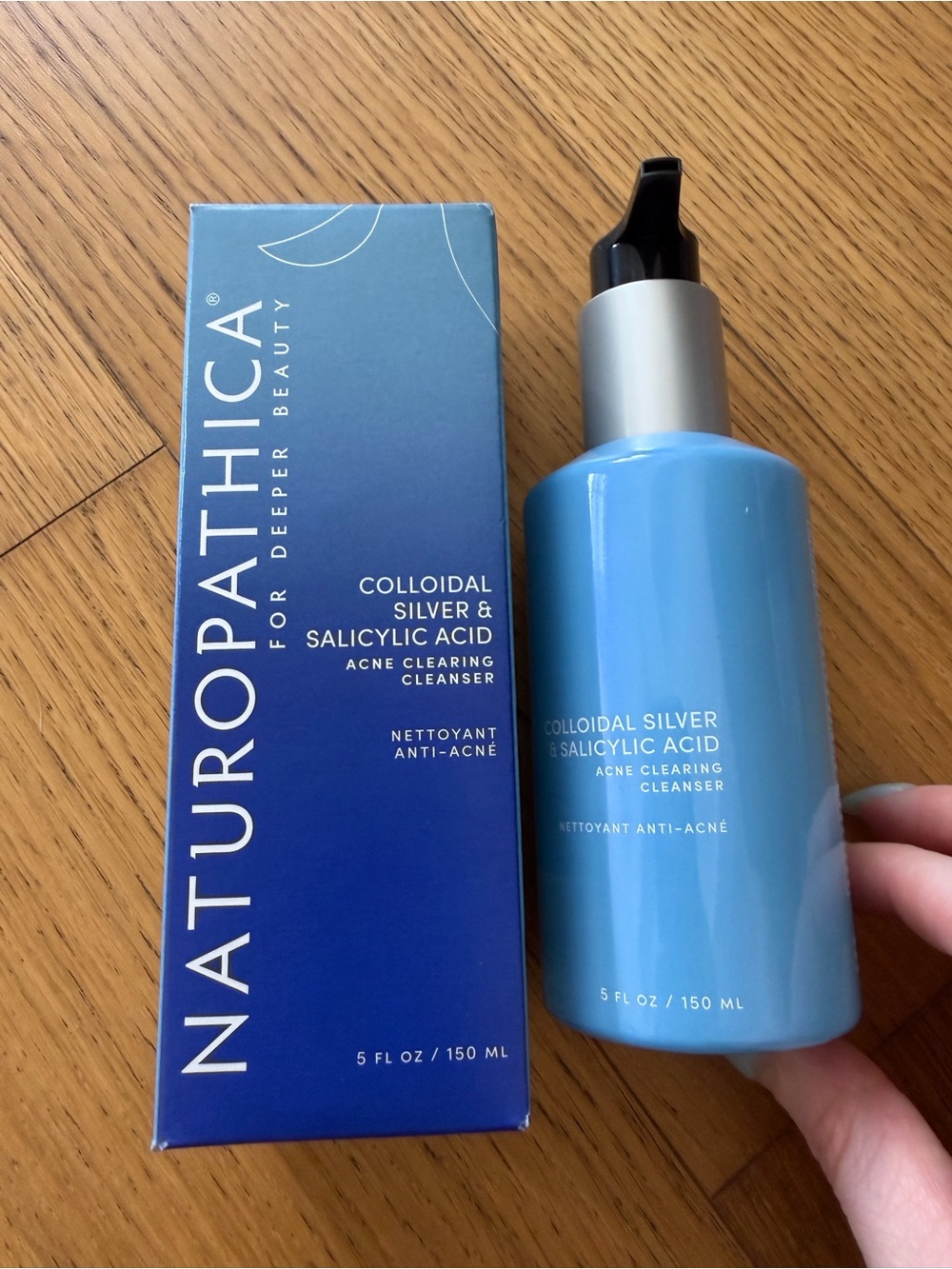 Naturopathica Colloidal Silver & Salicylic Acid Acne Clearing Cleanser – NWT